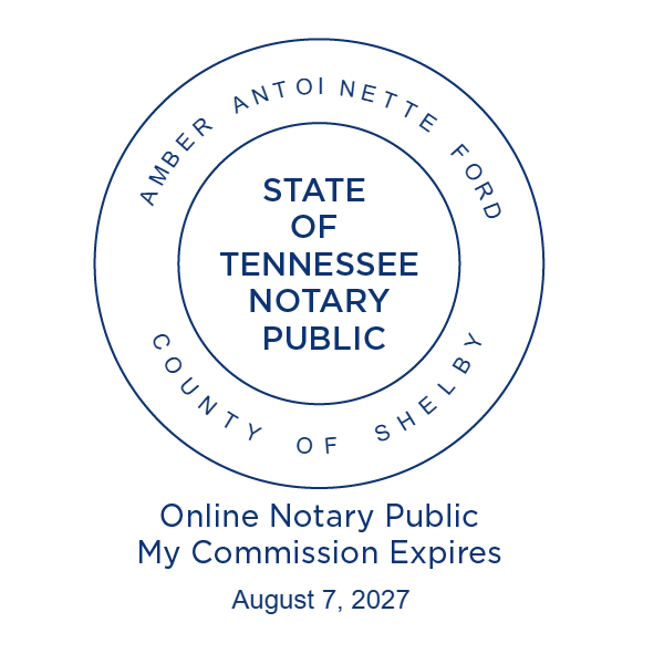 Amber Antoinette Ford - Notary Seal